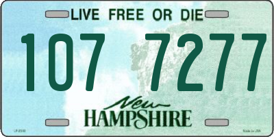 NH license plate 1077277