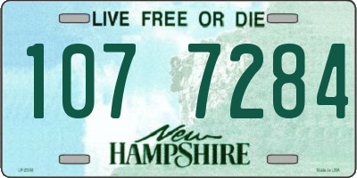 NH license plate 1077284