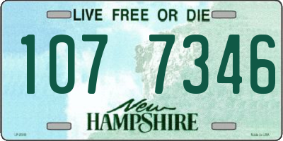 NH license plate 1077346