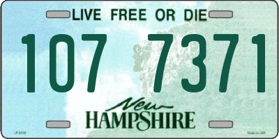 NH license plate 1077371
