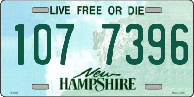 NH license plate 1077396
