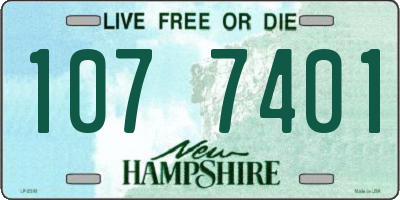NH license plate 1077401