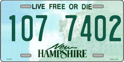 NH license plate 1077402