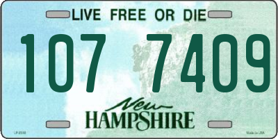 NH license plate 1077409