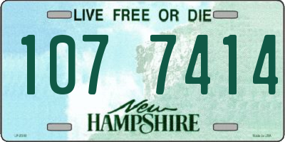 NH license plate 1077414