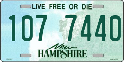 NH license plate 1077440