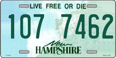 NH license plate 1077462