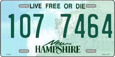 NH license plate 1077464