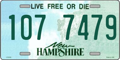 NH license plate 1077479