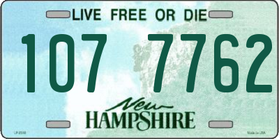 NH license plate 1077762