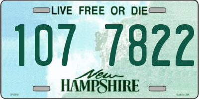 NH license plate 1077822