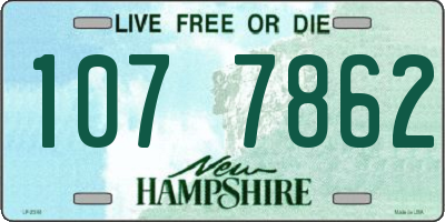 NH license plate 1077862