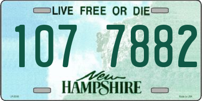 NH license plate 1077882