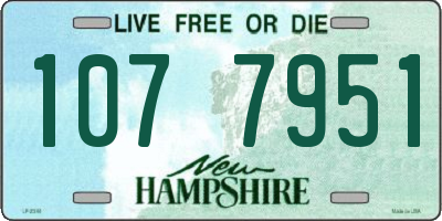 NH license plate 1077951