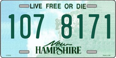 NH license plate 1078171