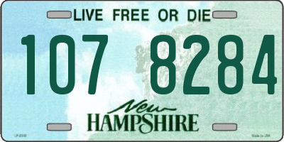 NH license plate 1078284