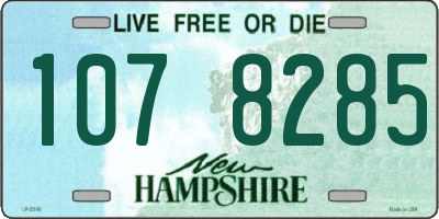 NH license plate 1078285