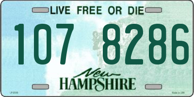 NH license plate 1078286