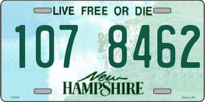 NH license plate 1078462