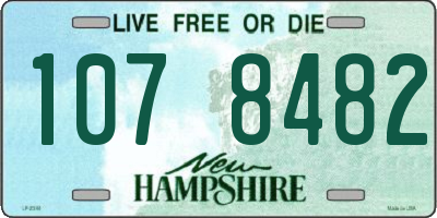 NH license plate 1078482