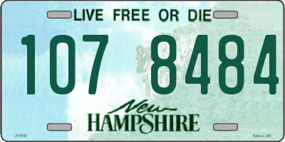 NH license plate 1078484