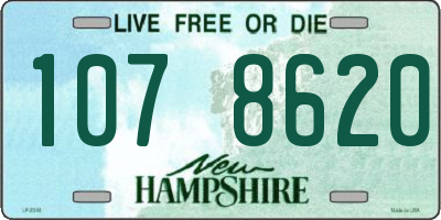 NH license plate 1078620