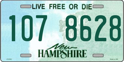 NH license plate 1078628
