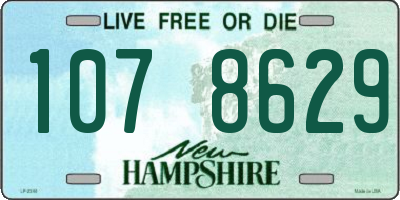 NH license plate 1078629