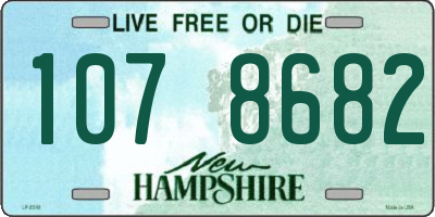 NH license plate 1078682