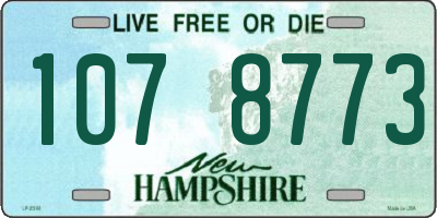 NH license plate 1078773