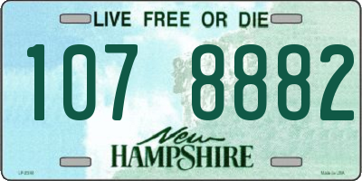 NH license plate 1078882
