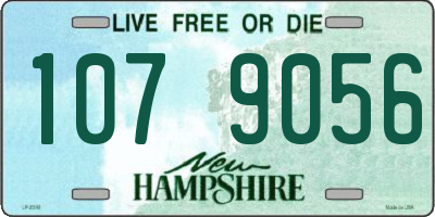 NH license plate 1079056