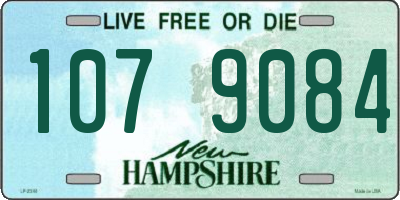 NH license plate 1079084