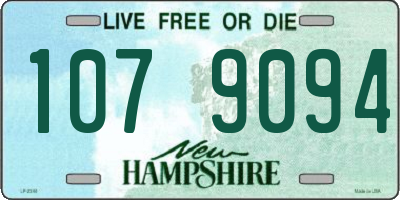 NH license plate 1079094