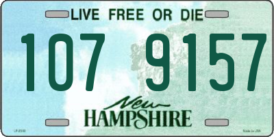 NH license plate 1079157