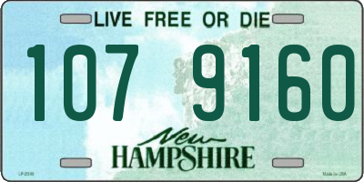 NH license plate 1079160