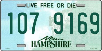 NH license plate 1079169