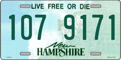 NH license plate 1079171