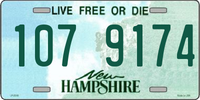 NH license plate 1079174