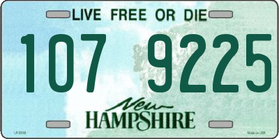 NH license plate 1079225