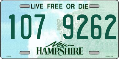 NH license plate 1079262