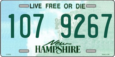 NH license plate 1079267