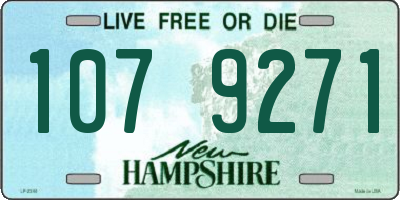 NH license plate 1079271