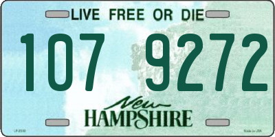 NH license plate 1079272