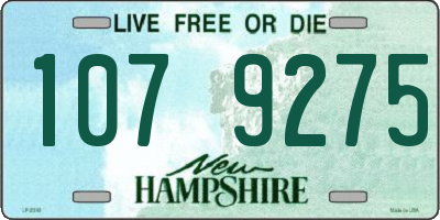 NH license plate 1079275