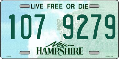 NH license plate 1079279