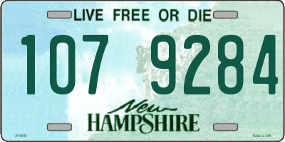 NH license plate 1079284