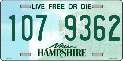 NH license plate 1079362