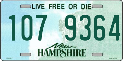 NH license plate 1079364