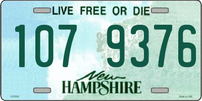 NH license plate 1079376
